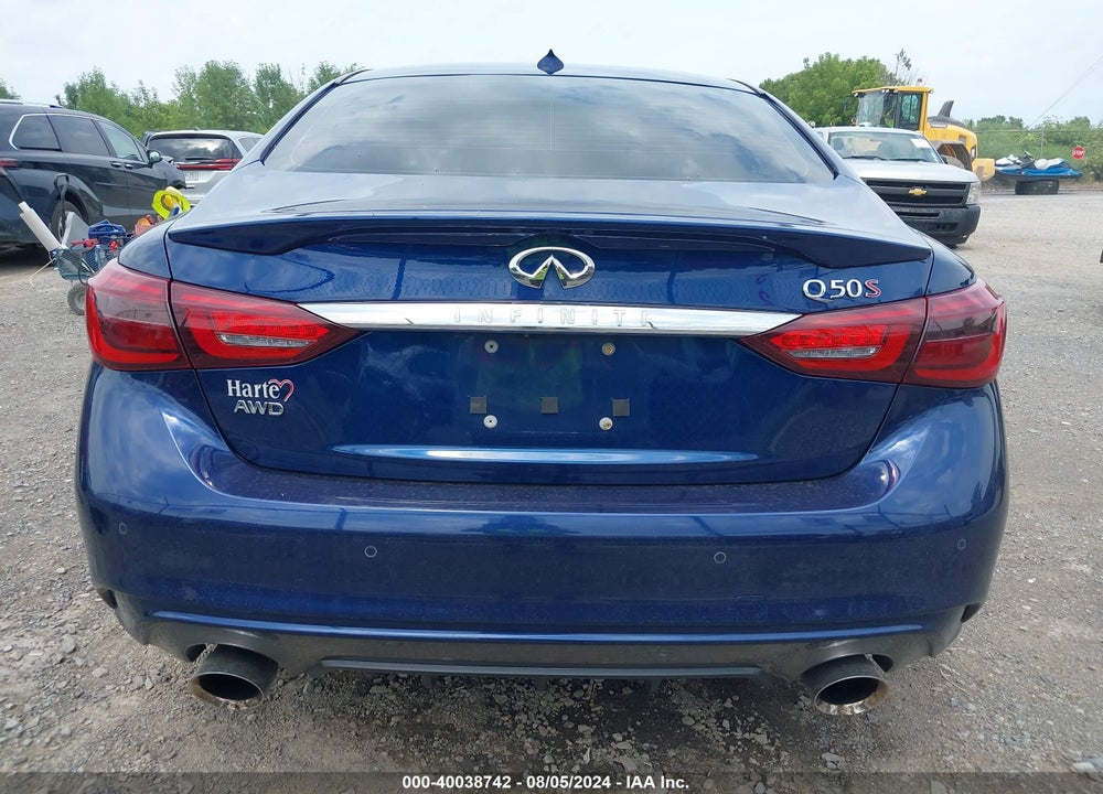 2019 INFINITI Q50 3.0T RED SPORT 400 VIN: JN1FV7AR4KM800719