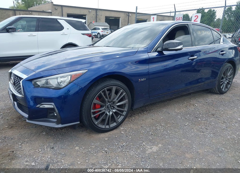 2019 INFINITI Q50 3.0T RED SPORT 400 VIN: JN1FV7AR4KM800719