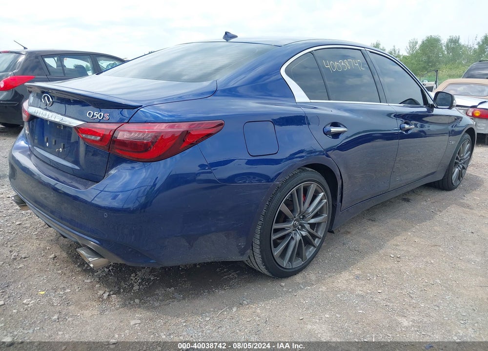 2019 INFINITI Q50 3.0T RED SPORT 400 VIN: JN1FV7AR4KM800719