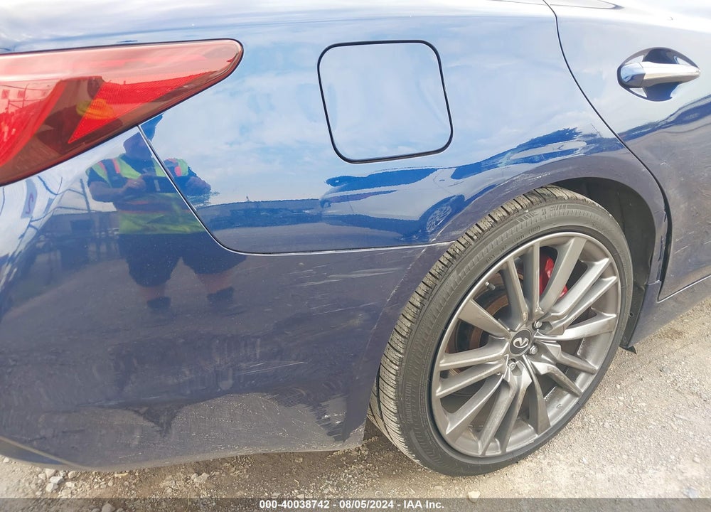 2019 INFINITI Q50 3.0T RED SPORT 400 VIN: JN1FV7AR4KM800719
