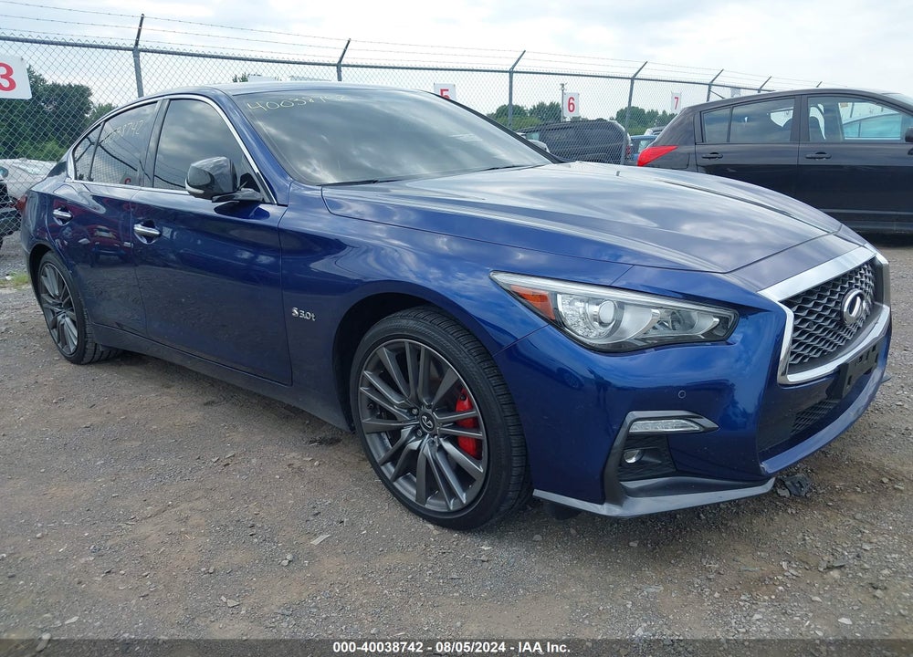 2019 INFINITI Q50 3.0T RED SPORT 400 VIN: JN1FV7AR4KM800719