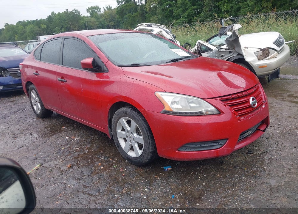 2013 NISSAN SENTRA SV VIN: 3N1AB7APXDL710845