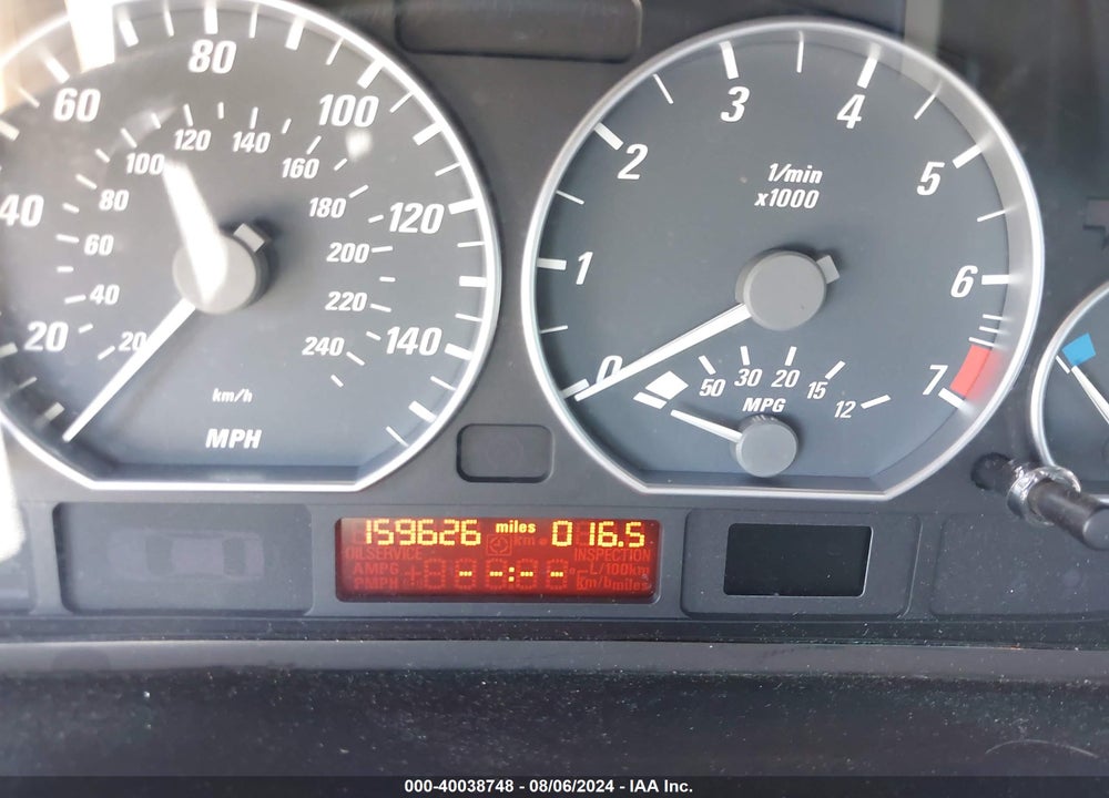 2002 BMW 330CI VIN: WBABS534X2JU91282