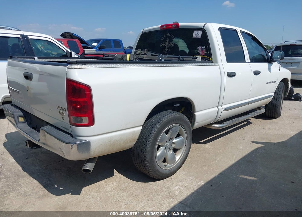 2004 DODGE RAM 1500 SLT/LARAMIE VIN: 1D7HA18D24S722535