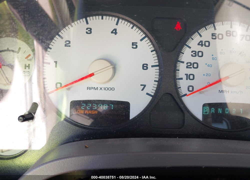 2004 DODGE RAM 1500 SLT/LARAMIE VIN: 1D7HA18D24S722535