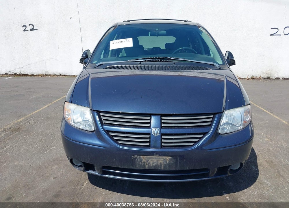 2007 DODGE GRAND CARAVAN SXT VIN: 2D8GP44LX7R306887