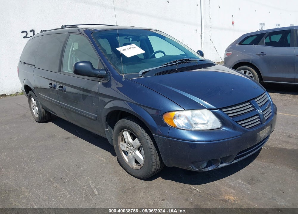 2007 DODGE GRAND CARAVAN SXT VIN: 2D8GP44LX7R306887