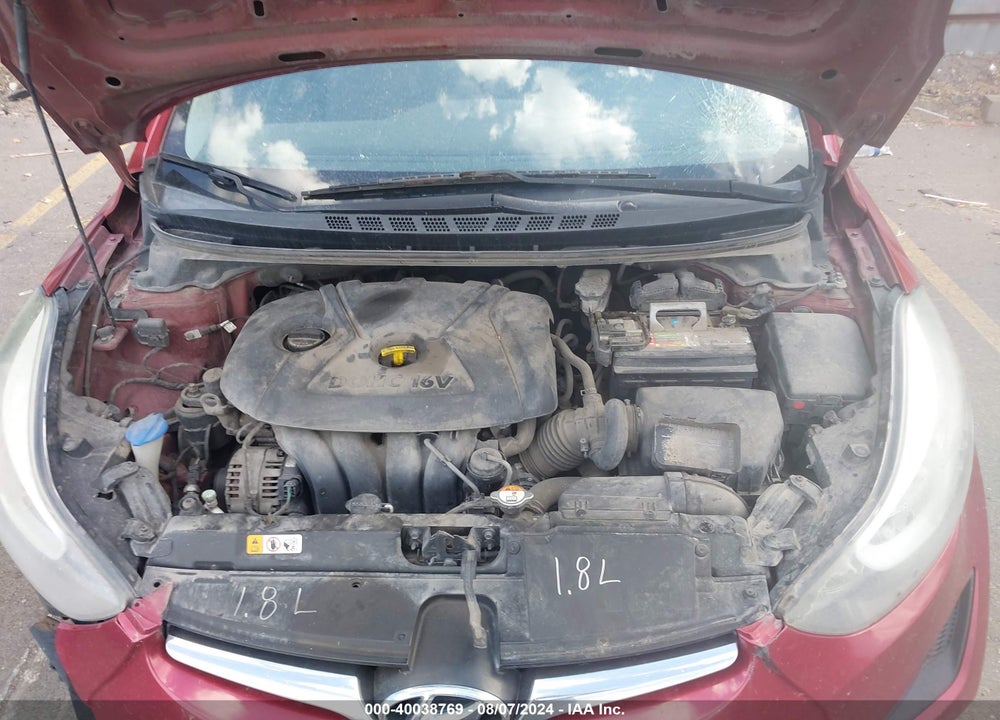 2016 HYUNDAI ELANTRA SE VIN: 5NPDH4AE9GH736413