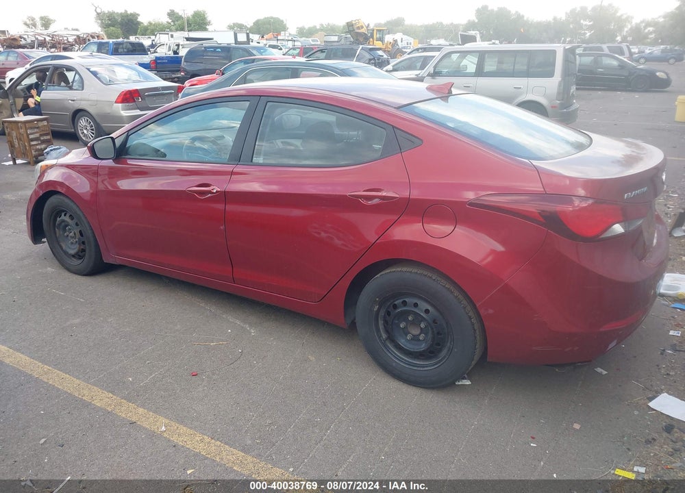 2016 HYUNDAI ELANTRA SE VIN: 5NPDH4AE9GH736413