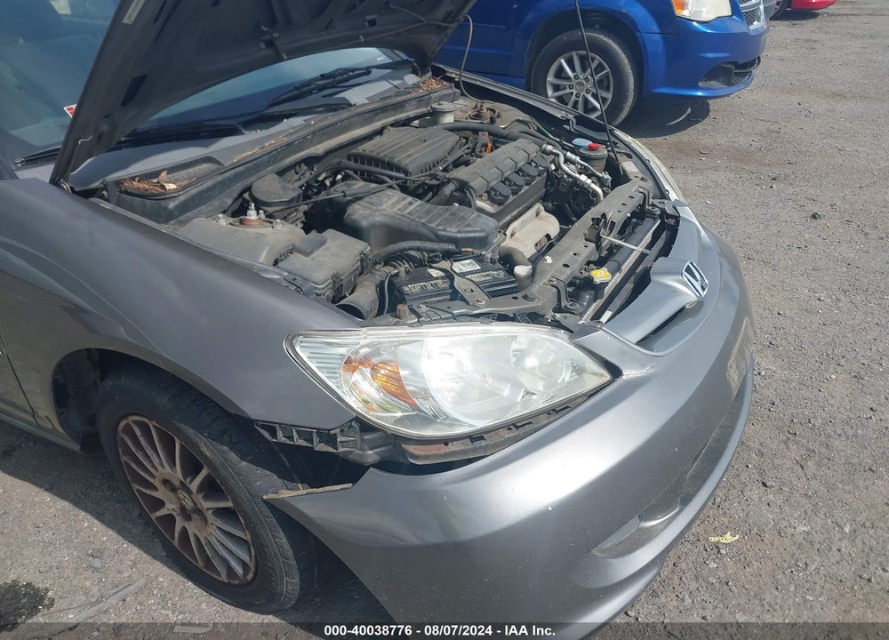 2005 HONDA CIVIC LX VIN: 2HGES16515H604959
