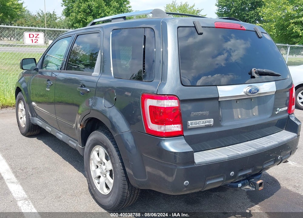 2009 FORD ESCAPE HYBRID LIMITED VIN: 1FMCU59349KA11849