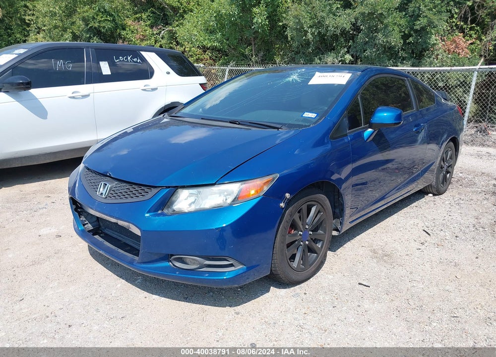 2012 HONDA CIVIC EX VIN: 2HGFG3B8XCH540497