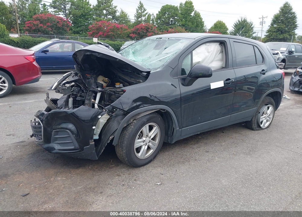 2020 CHEVROLET TRAX FWD LS VIN: 3GNCJKSB0LL333270