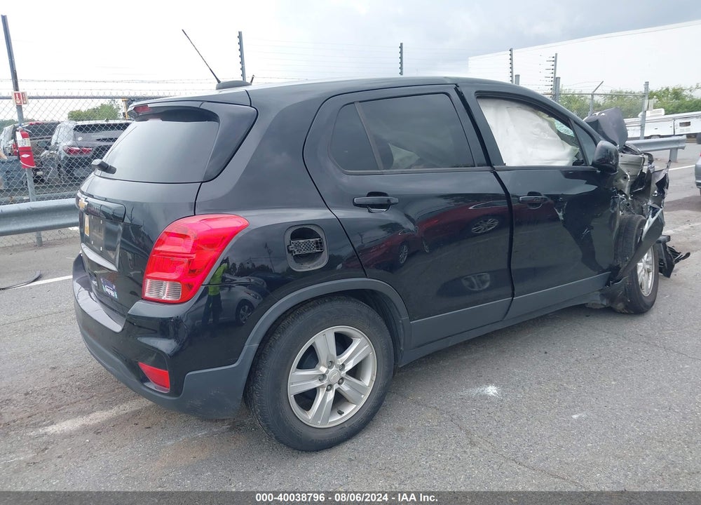 2020 CHEVROLET TRAX FWD LS VIN: 3GNCJKSB0LL333270