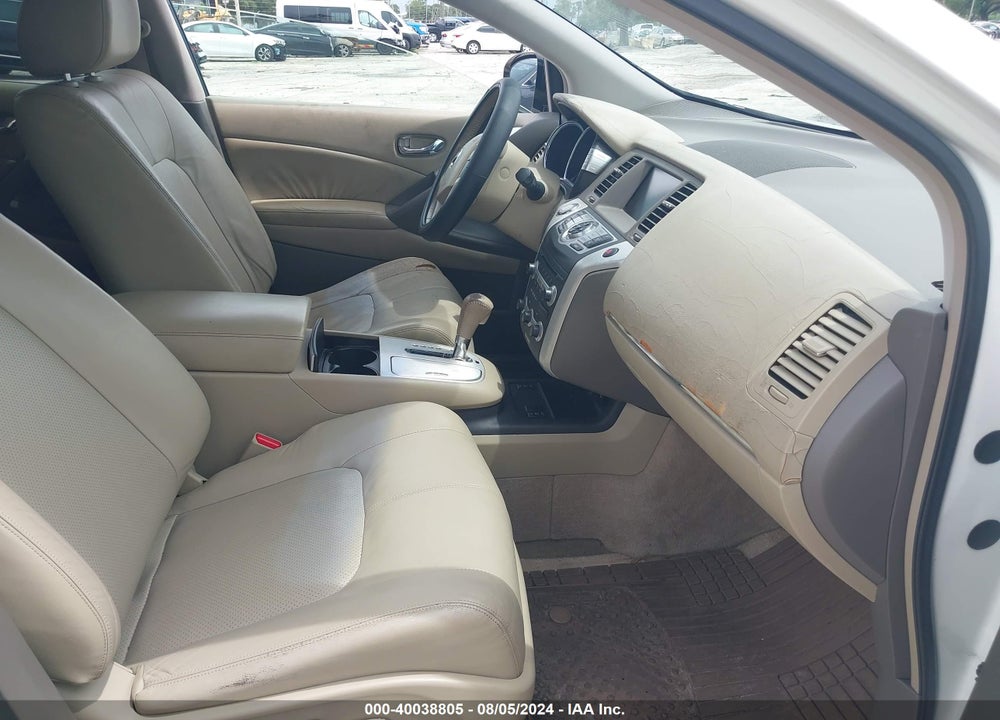 2010 NISSAN MURANO SL VIN: JN8AZ1MU0AW008521
