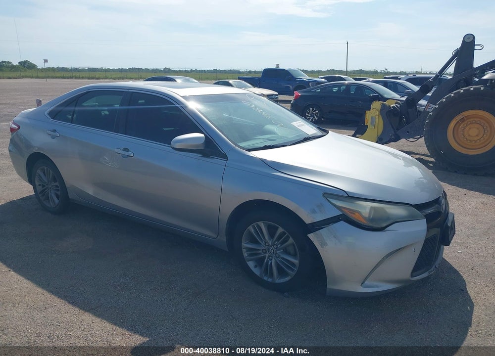 2015 TOYOTA CAMRY SE VIN: 4T1BF1FK1FU027842
