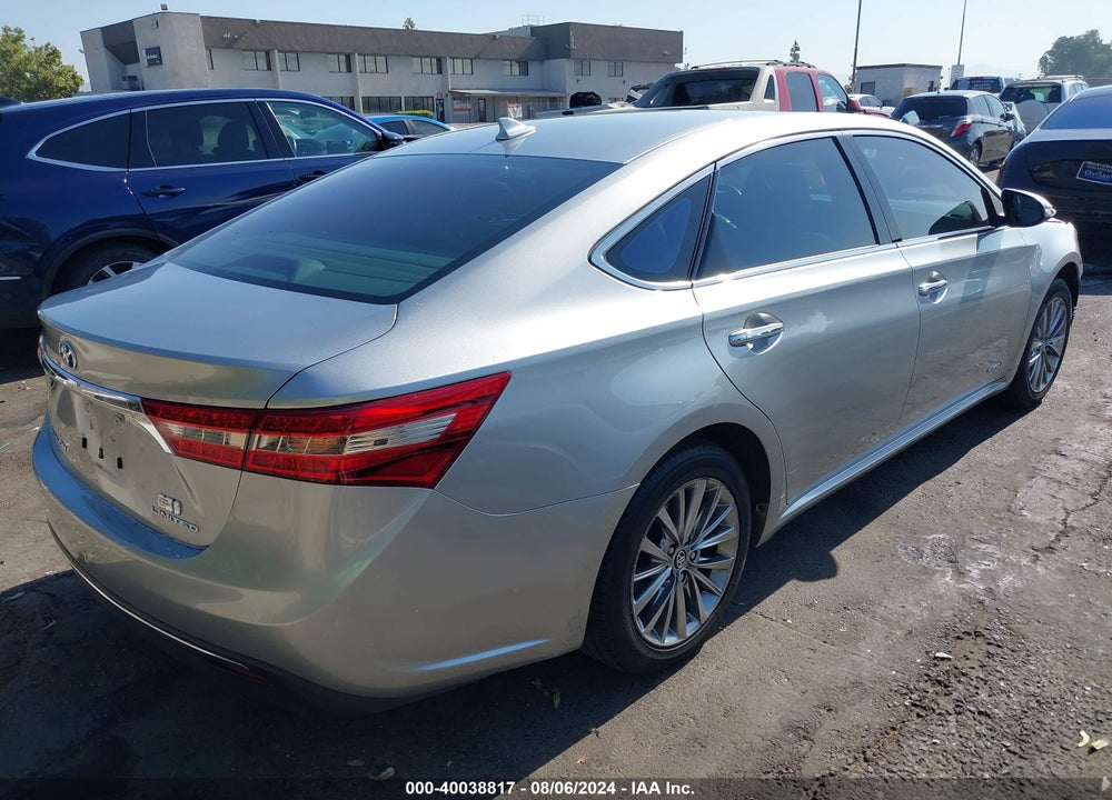 2016 TOYOTA AVALON HYBRID LIMITED VIN: 4T1BD1EB2GU054749