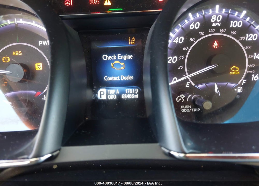 2016 TOYOTA AVALON HYBRID LIMITED VIN: 4T1BD1EB2GU054749