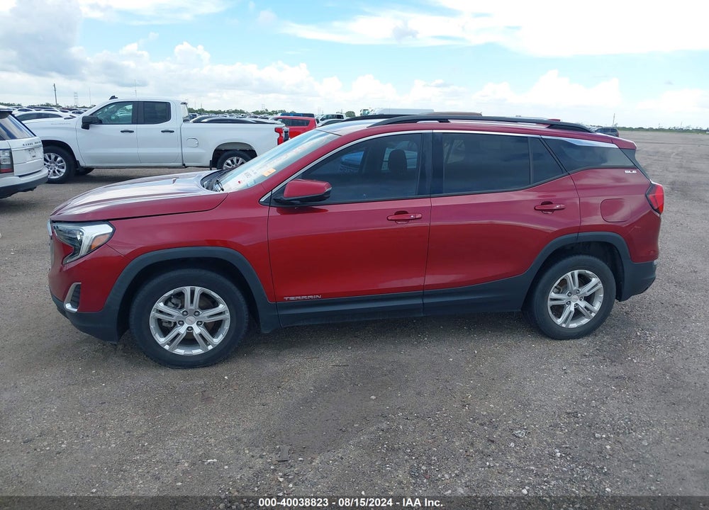 2018 GMC TERRAIN SLE VIN: 3GKALMEV8JL204755