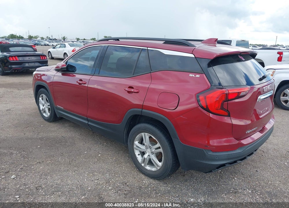 2018 GMC TERRAIN SLE VIN: 3GKALMEV8JL204755