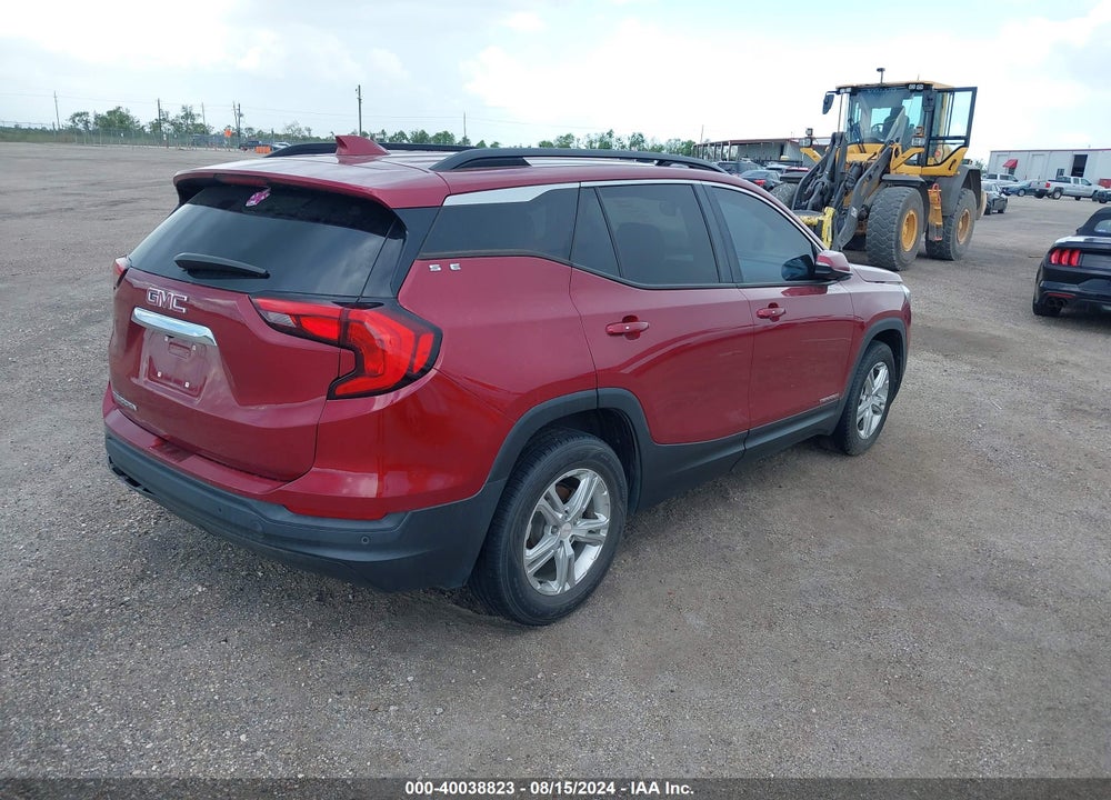 2018 GMC TERRAIN SLE VIN: 3GKALMEV8JL204755