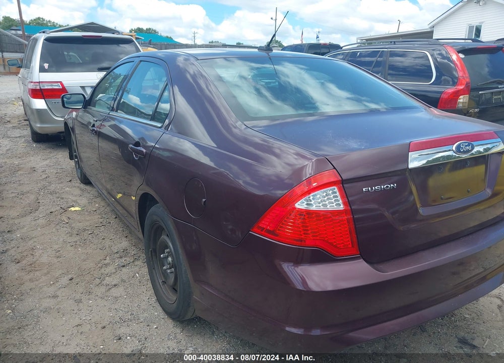 2011 FORD FUSION SEL VIN: 3FAHP0JA8BR269426