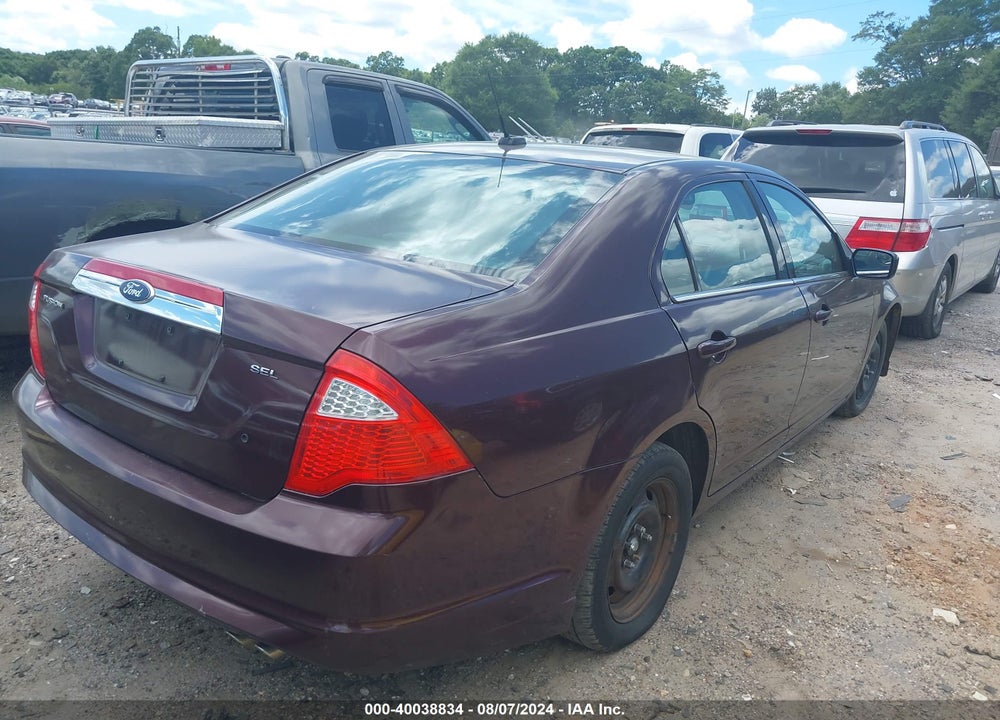 2011 FORD FUSION SEL VIN: 3FAHP0JA8BR269426