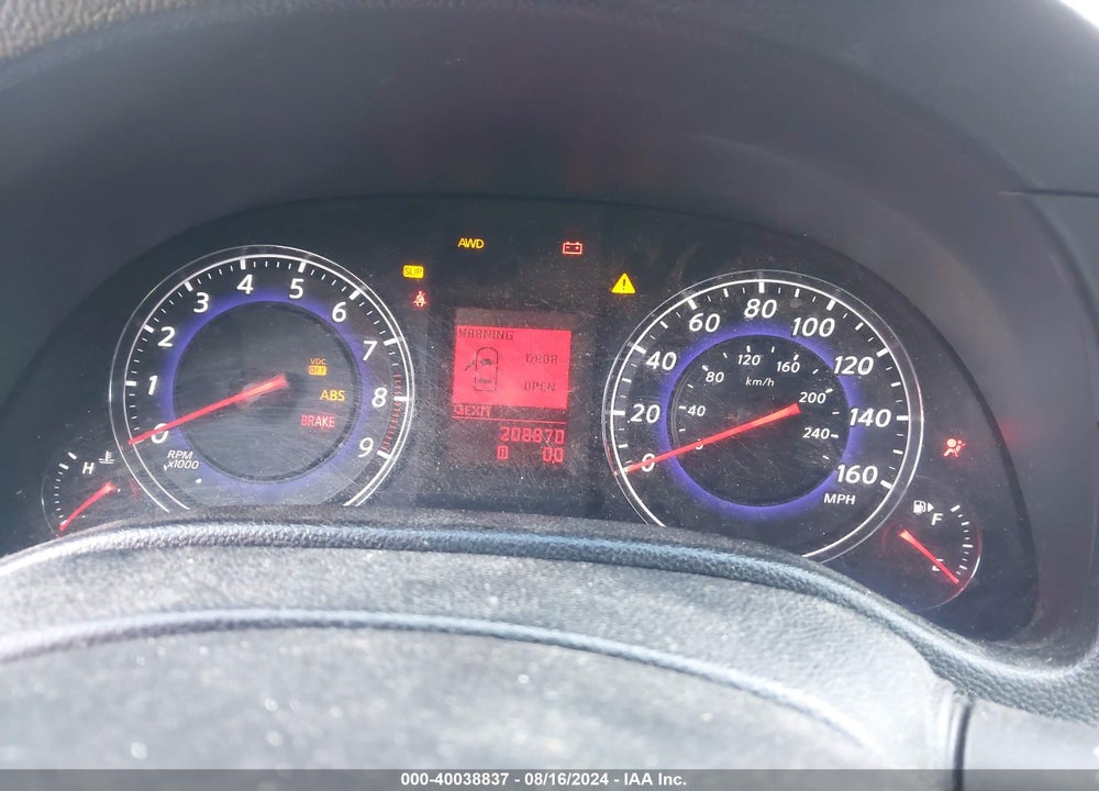 2007 INFINITI G35X VIN: JNKBV61F87M815662