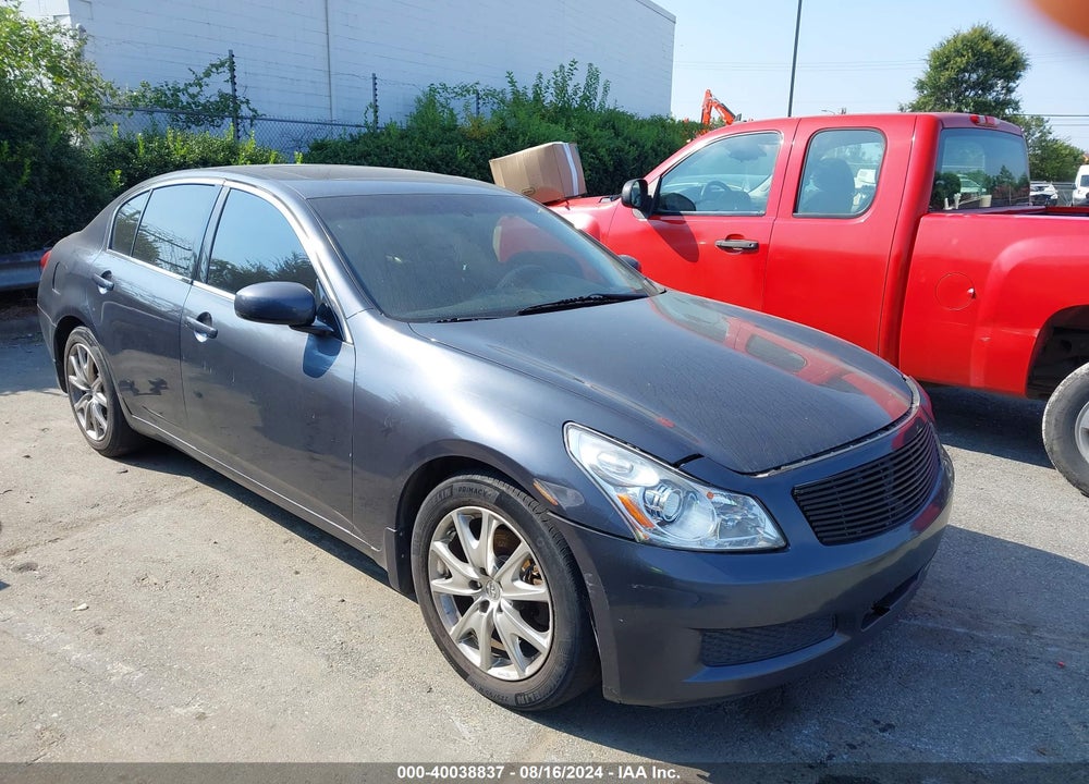 2007 INFINITI G35X VIN: JNKBV61F87M815662