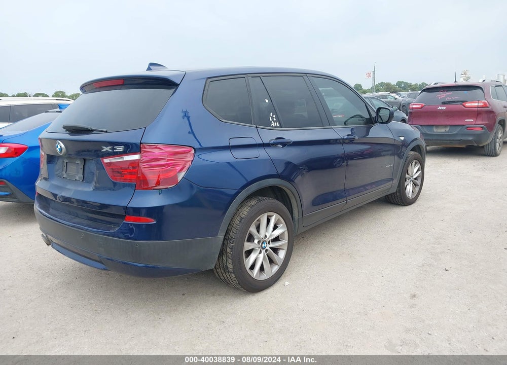 2014 BMW X3 XDRIVE28I VIN: 5UXWX9C57E0D11788