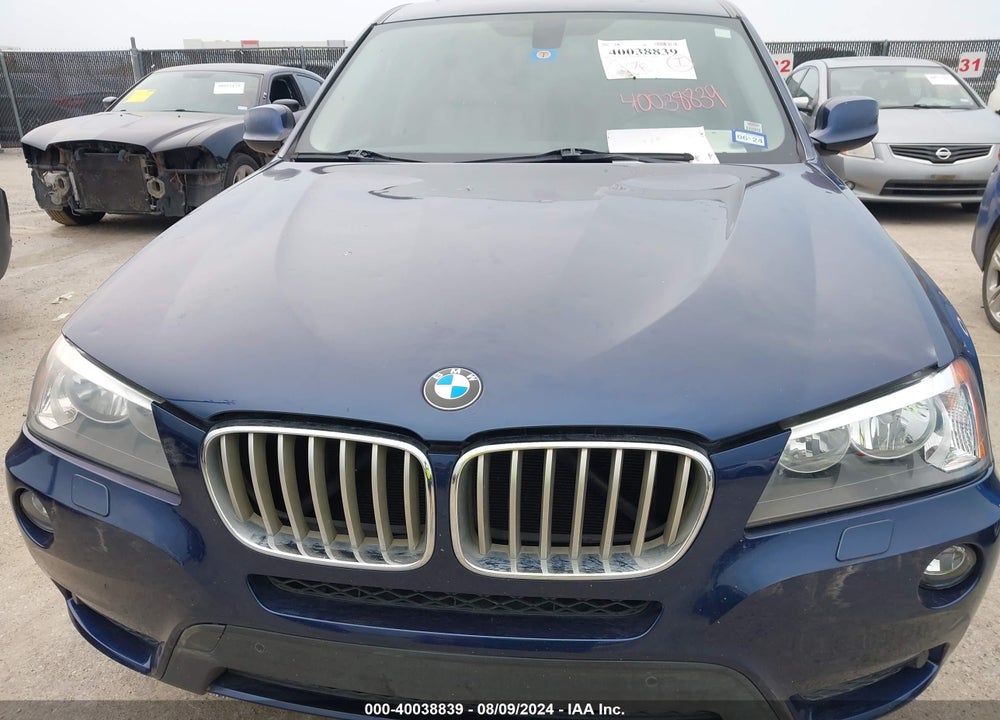 2014 BMW X3 XDRIVE28I VIN: 5UXWX9C57E0D11788