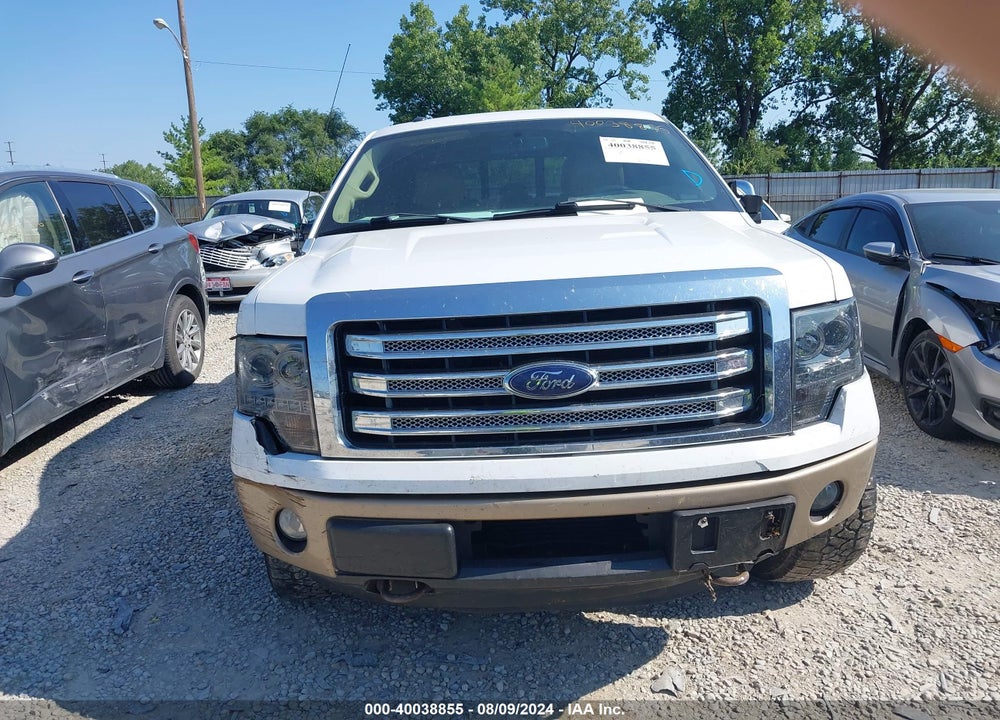 2013 FORD F-150 LARIAT VIN: 1FTFW1ET1DFC93556