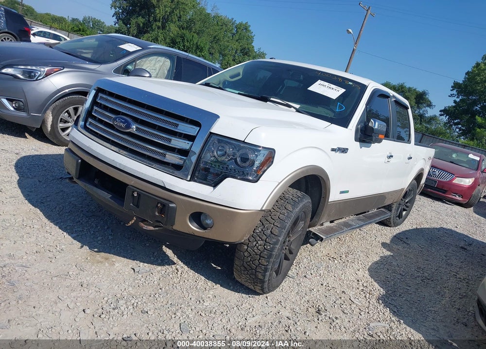2013 FORD F-150 LARIAT VIN: 1FTFW1ET1DFC93556