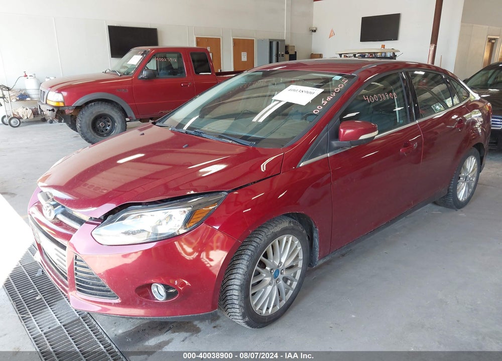 2013 FORD FOCUS TITANIUM VIN: 1FADP3J27DL208885
