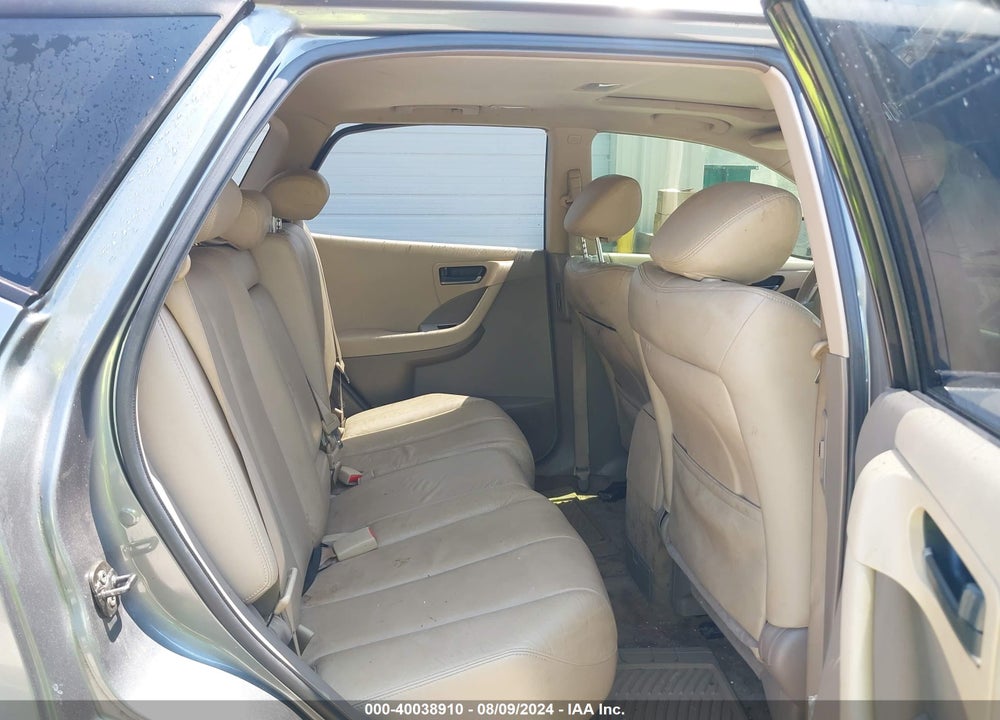 2005 NISSAN MURANO SL VIN: JN8AZ08T05W307136