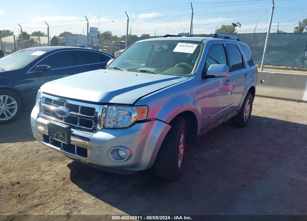 2008 FORD ESCAPE HYBRID VIN: 1FMCU59H38KA22173