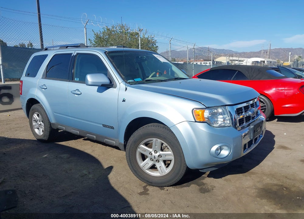 2008 FORD ESCAPE HYBRID VIN: 1FMCU59H38KA22173