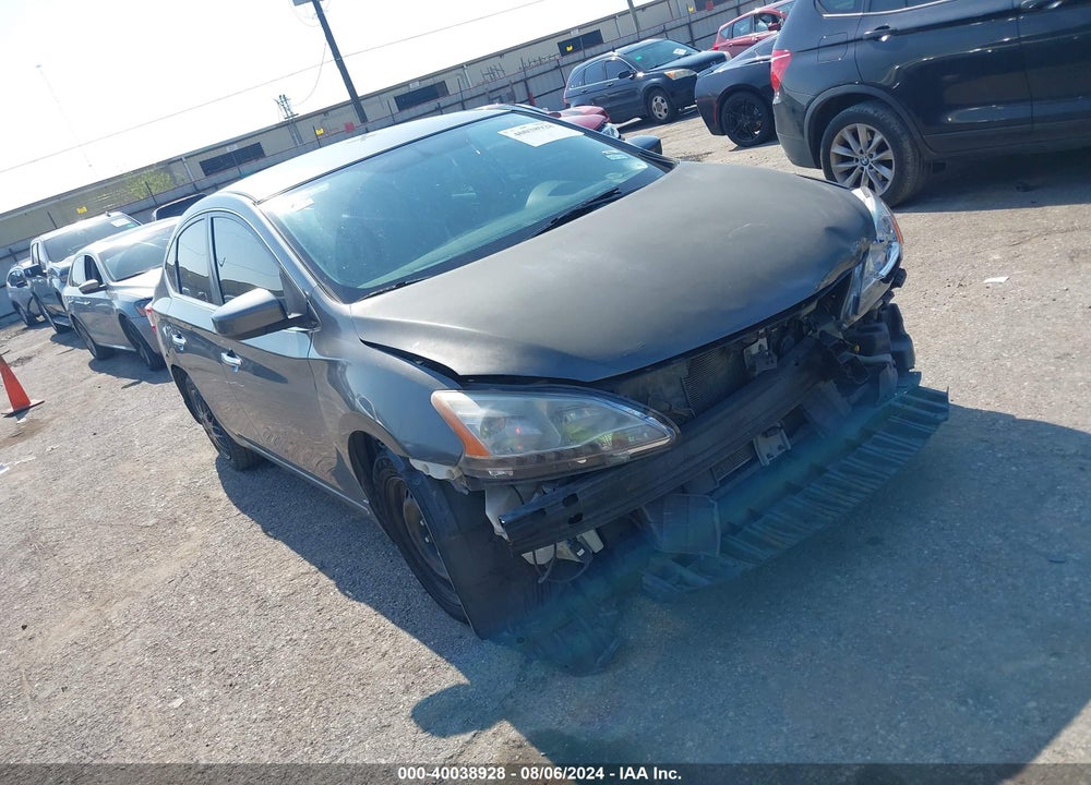 2015 NISSAN SENTRA S VIN: 3N1AB7AP1FY322909