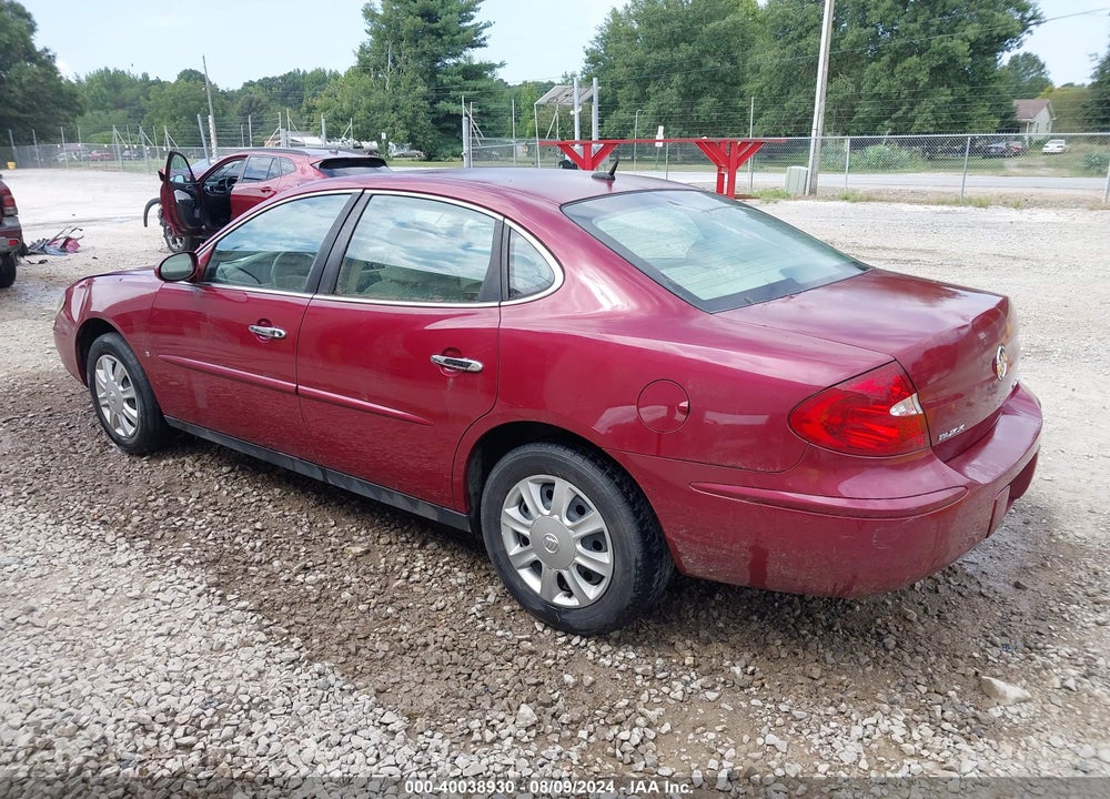 2006 BUICK LACROSSE CX VIN: 2G4WC582161195023