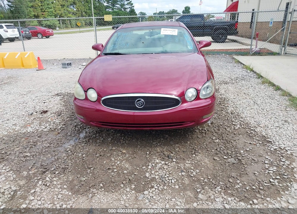 2006 BUICK LACROSSE CX VIN: 2G4WC582161195023