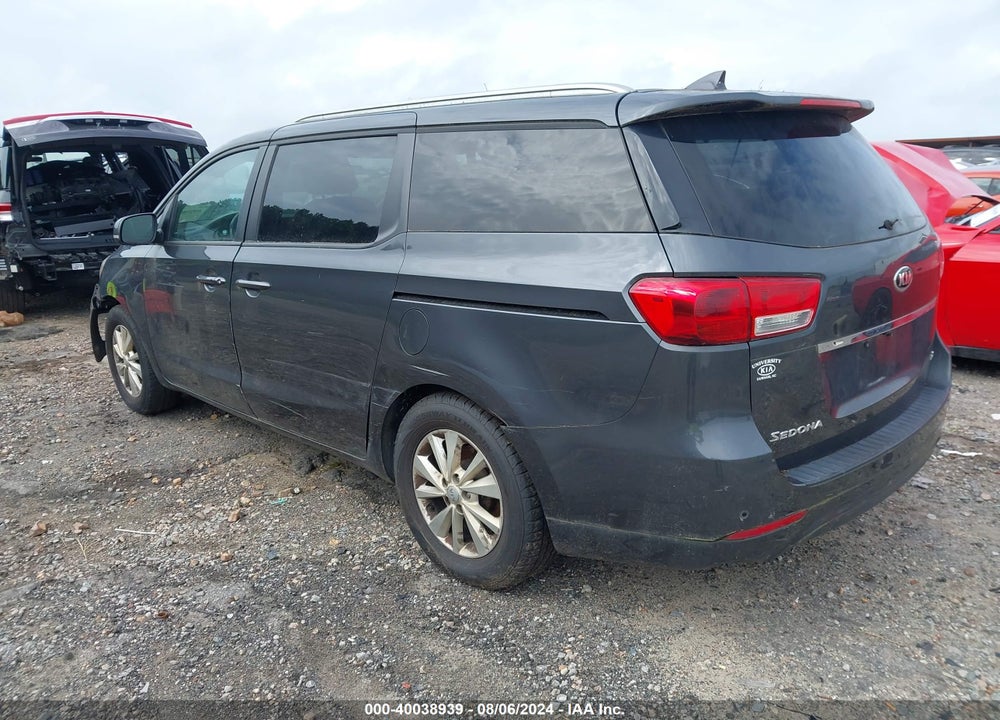 2017 KIA SEDONA LX VIN: KNDMB5C14H6240285