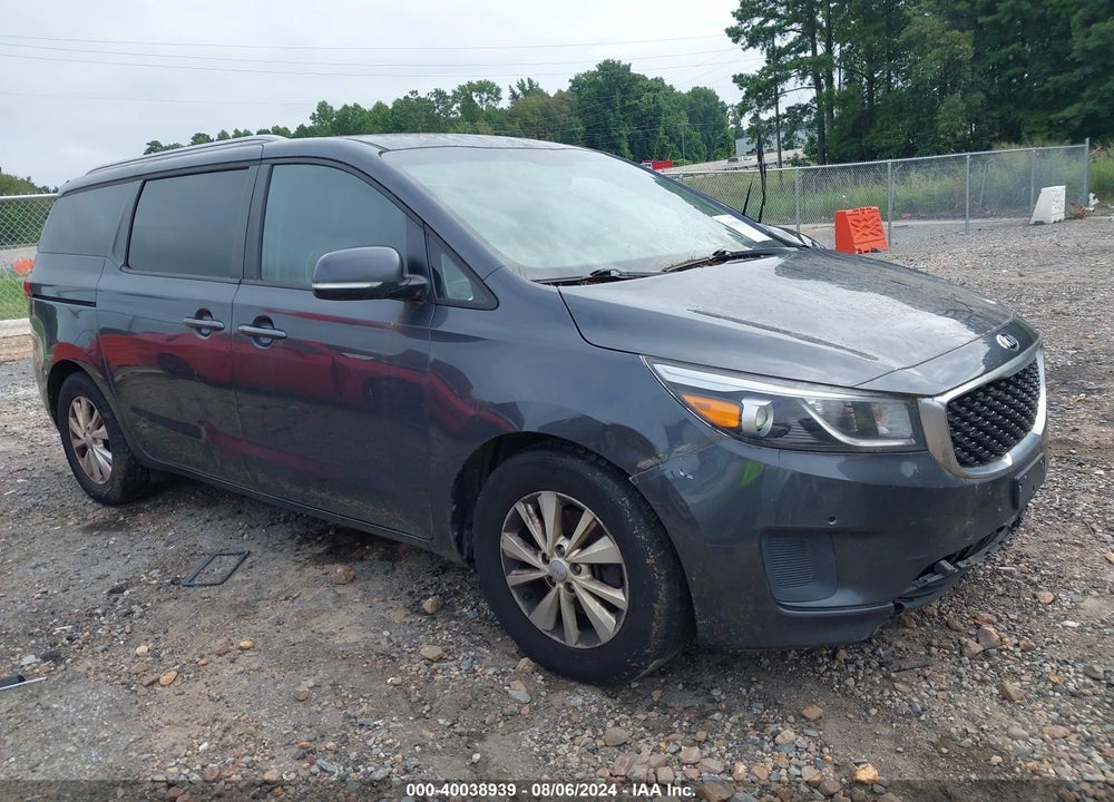 2017 KIA SEDONA LX VIN: KNDMB5C14H6240285