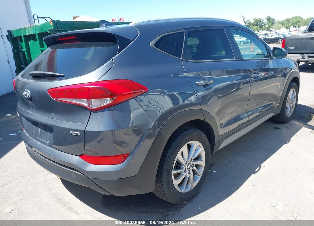 2018 HYUNDAI TUCSON SEL VIN: KM8J3CA49JU741235