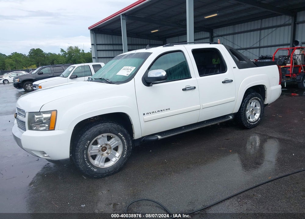 2008 CHEVROLET AVALANCHE 1500 LT VIN: 3GNFK12308G165157