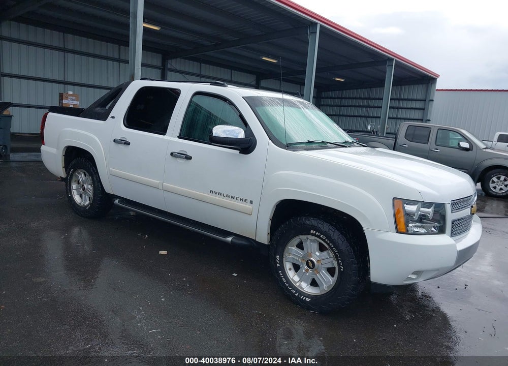 2008 CHEVROLET AVALANCHE 1500 LT VIN: 3GNFK12308G165157