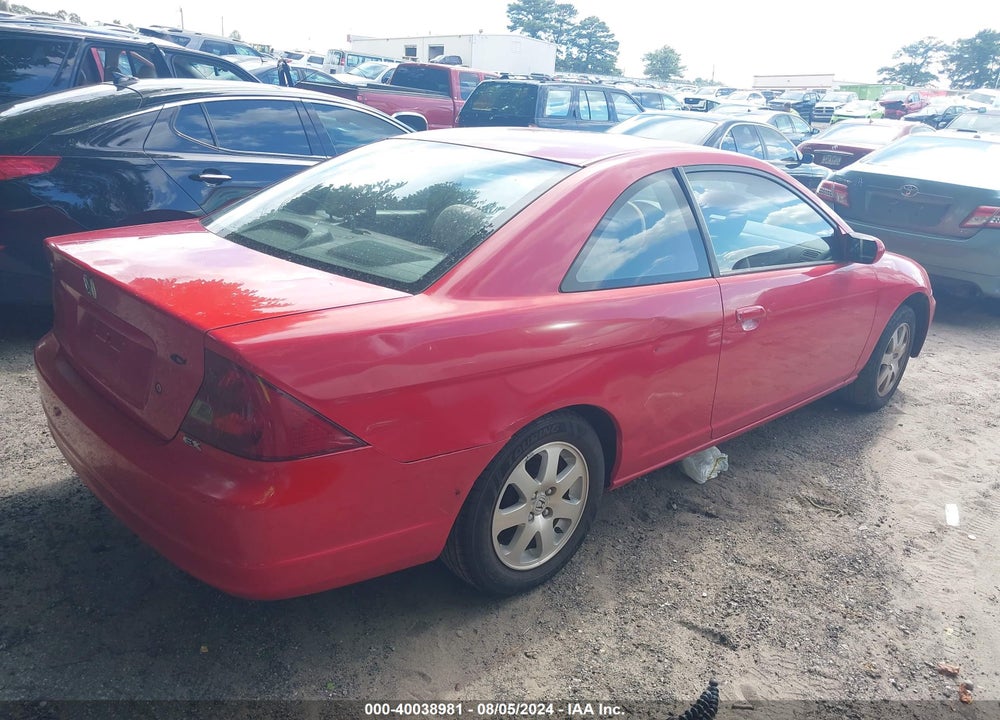 2003 HONDA CIVIC EX VIN: 1HGEM22973L023393