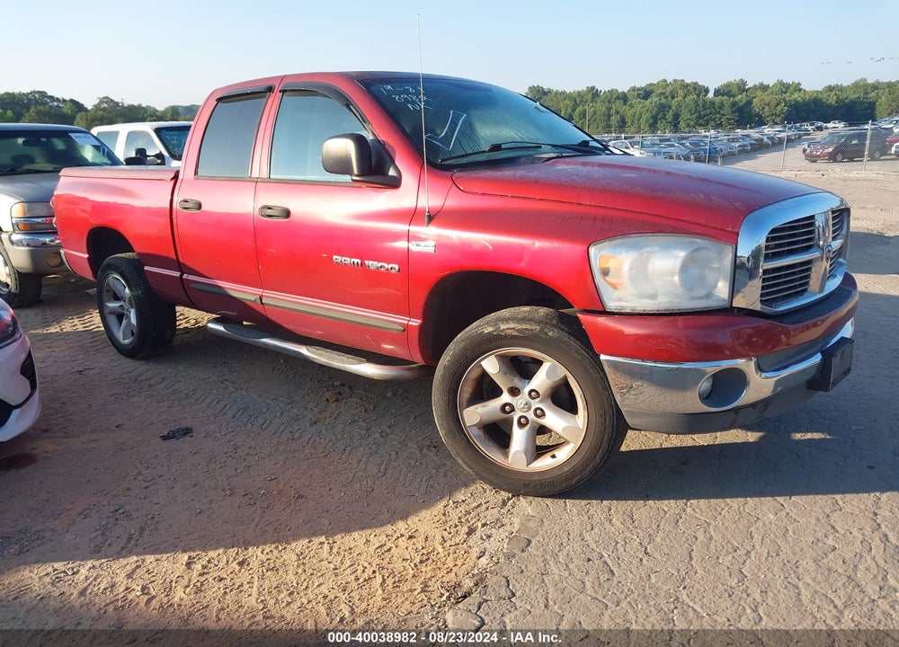 2007 DODGE RAM 1500 SLT/TRX4 OFF ROAD/SPORT VIN: 1D7HU18257J557581