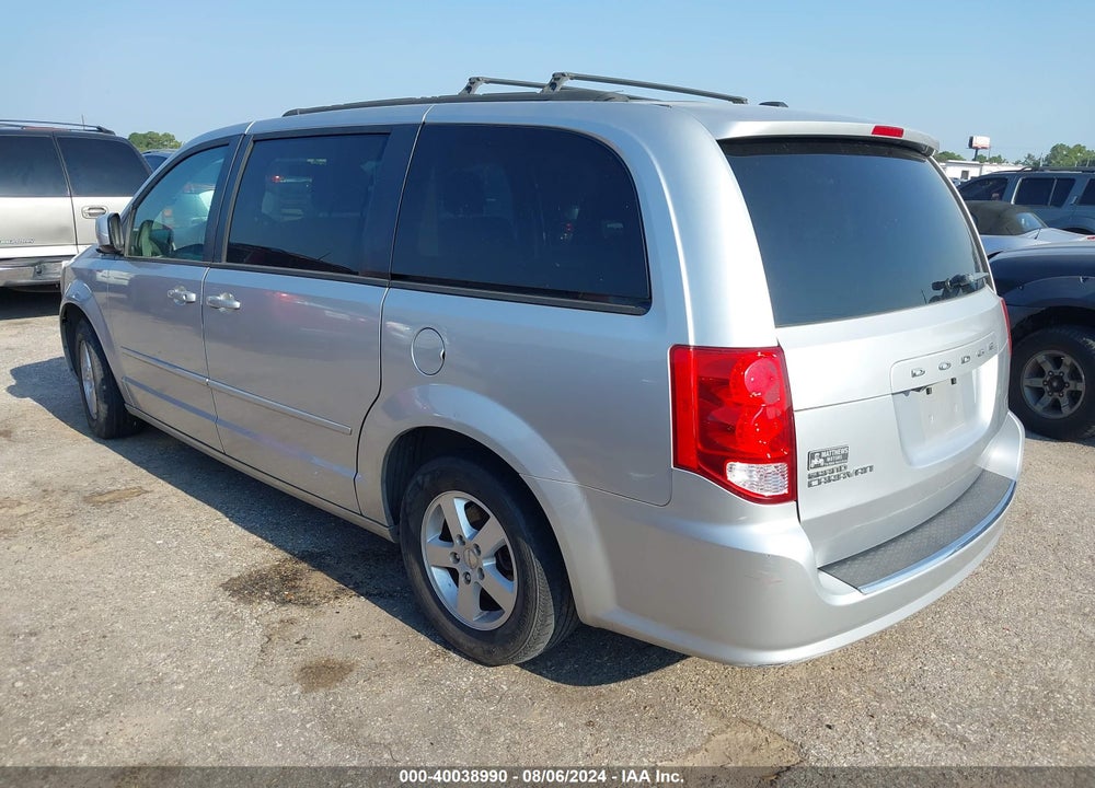 2012 DODGE GRAND CARAVAN SXT VIN: 2C4RDGCG3CR318850