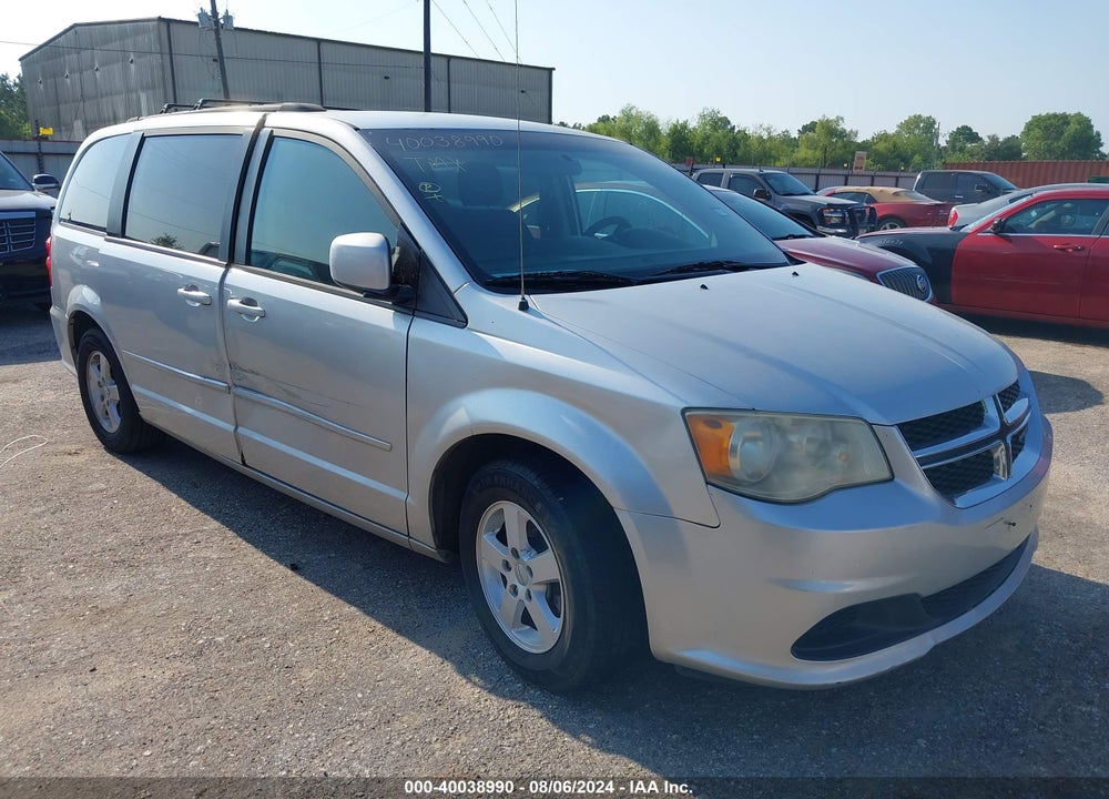 2012 DODGE GRAND CARAVAN SXT VIN: 2C4RDGCG3CR318850