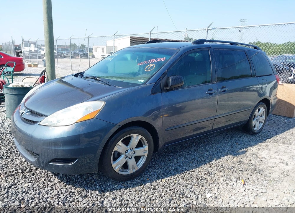 2007 TOYOTA SIENNA LE VIN: 5TDZK23C97S037932